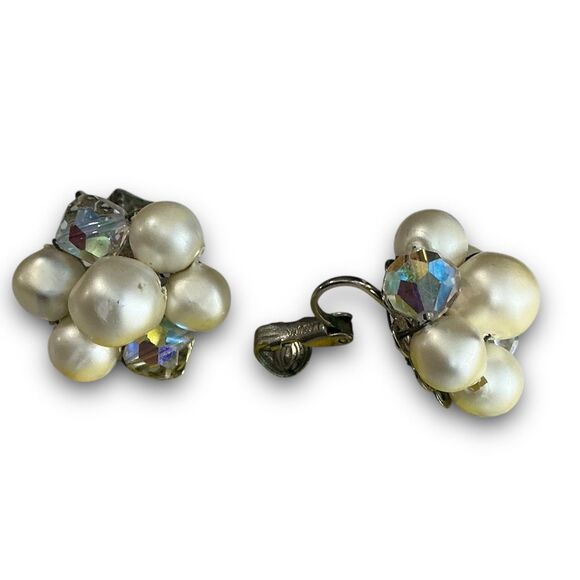 Laguna B Pearl and Crystal Earrings - Picture 4 of 6